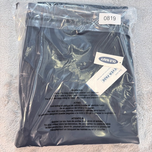 Old Navy Pixie High Rise Straight Leg Navy Blue Pants Women's Sz 16 New NWT - Picture 11 of 11